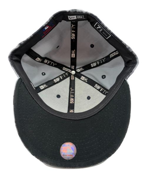 New Era（ニューエラ）New Era (ニューエラ) 59FIFTY NY YANKEES グレー サイズ:SIZE 7 3/8(58.7cm)の古着・服飾アイテム