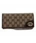 GUCCI（グッチ）の古着「3つ折り財布」｜ベージュ