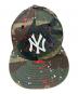 New Era (ニューエラ) 59FIFTY NY YANKEES camouflage グリーン サイズ:SIZE 7 1/2(59.6cm)：4000円