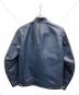 中古・古着 SUNSET BAY (サンセット ベイ) レザージャケット ブルー サイズ:3：150000円