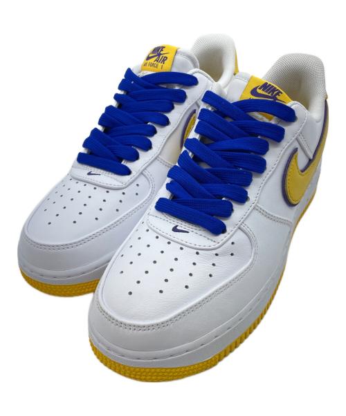NIKE（ナイキ）NIKE (ナイキ) KOBE BRYANT (コービーブライアント) スニーカー ホワイト×イエロー サイズ:26.5の古着・服飾アイテム