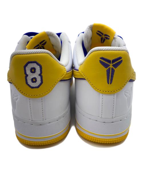 NIKE（ナイキ）NIKE (ナイキ) KOBE BRYANT (コービーブライアント) スニーカー ホワイト×イエロー サイズ:26.5の古着・服飾アイテム