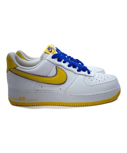 NIKE（ナイキ）NIKE (ナイキ) KOBE BRYANT (コービーブライアント) スニーカー ホワイト×イエロー サイズ:26.5の古着・服飾アイテム
