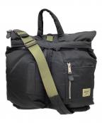 AVIREXアヴィレックス）の古着「ナイロンミディアムヘルメットバッグ」｜ブラック