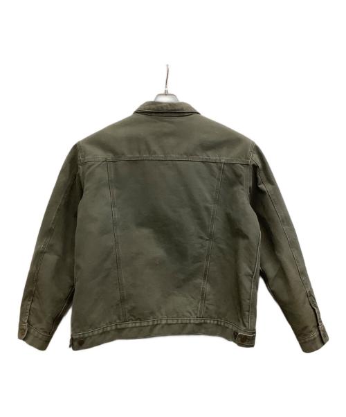 CarHartt（カーハート）CarHartt (カーハート) トラッカージャケット アーミーグリーン サイズ:XLの古着・服飾アイテム