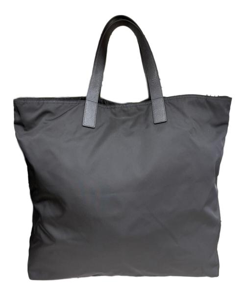 PRADA（プラダ）PRADA (プラダ) ナイロントートバッグ ブラックの古着・服飾アイテム