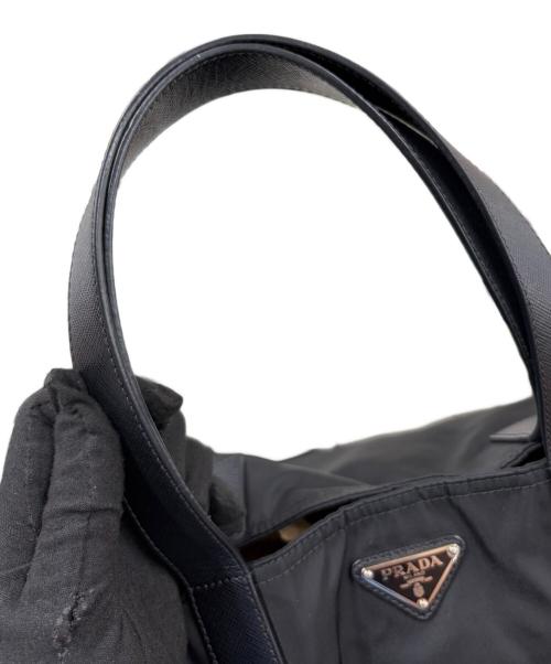 PRADA（プラダ）PRADA (プラダ) ナイロントートバッグ ブラックの古着・服飾アイテム