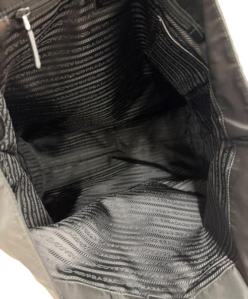 PRADA（プラダ）PRADA (プラダ) ナイロントートバッグ ブラックの古着・服飾アイテム
