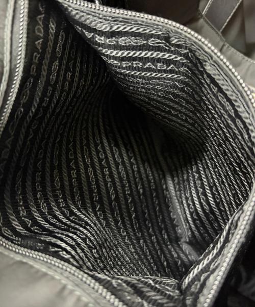 PRADA（プラダ）PRADA (プラダ) ナイロントートバッグ ブラックの古着・服飾アイテム