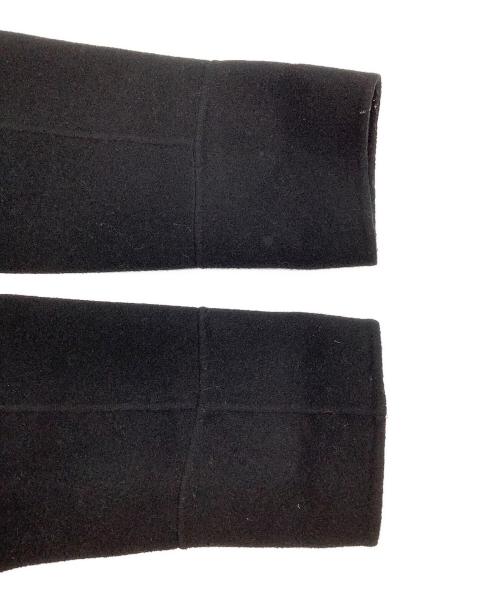 evernavy（エバーネイビー）evernavy (エバーネイビー) Pコート ブラック サイズ:Ｍの古着・服飾アイテム