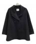 evernavy（エバーネイビー）の古着「Pコート」｜ブラック