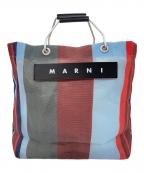 MARNIマルニ）の古着「トートバッグ」｜レッド×ブルー