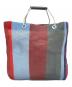 MARNI (マルニ) トートバッグ レッド×ブルー：11000円