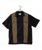 Carhartt WIPカーハート ワーク イン プログレス）の古着「半袖シャツ S/S DURANGO SHIRT」｜ブラウン×ブラック