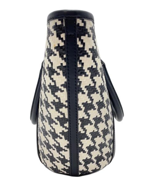 Kate Spade（ケイトスペード）Kate Spade (ケイトスペード) 2WAYバッグ ブラック×ホワイトの古着・服飾アイテム