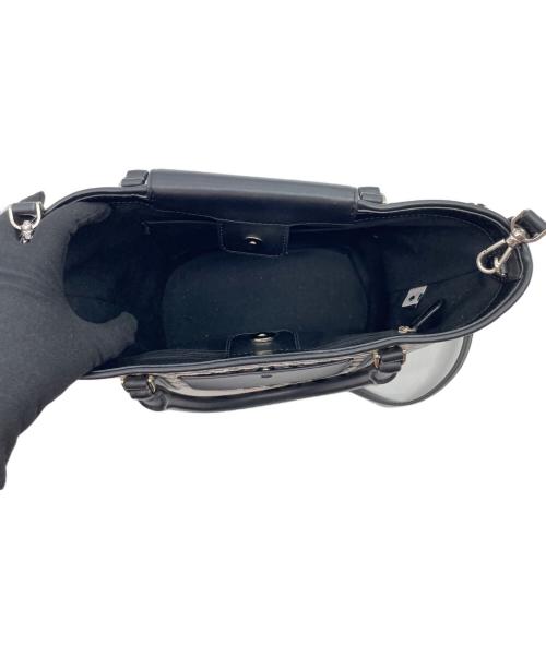 Kate Spade（ケイトスペード）Kate Spade (ケイトスペード) 2WAYバッグ ブラック×ホワイトの古着・服飾アイテム