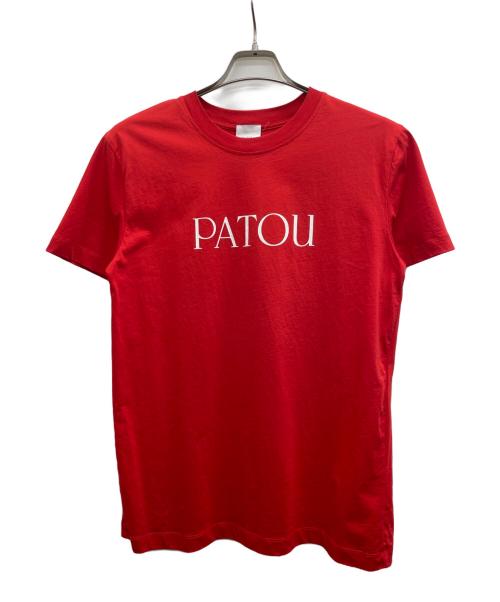 patou（パトゥ）patou (パトゥ) 半袖カットソー レッド サイズ:Sの古着・服飾アイテム