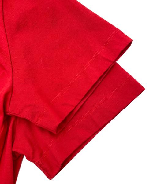 patou（パトゥ）patou (パトゥ) 半袖カットソー レッド サイズ:Sの古着・服飾アイテム