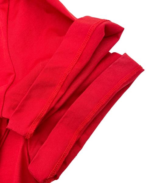 patou（パトゥ）patou (パトゥ) 半袖カットソー レッド サイズ:Sの古着・服飾アイテム
