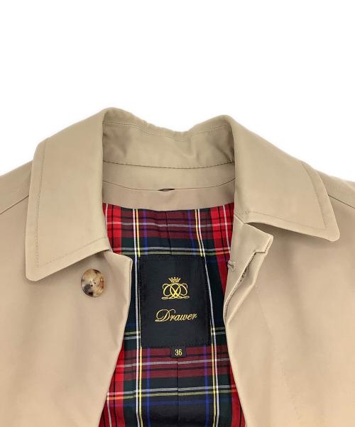 DRAWER（ドゥロワー）DRAWER (ドゥロワー) ライナー付コート ベージュ サイズ:表記無しの古着・服飾アイテム