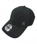 New Eraニューエラ）の古着「9FORTY NY YANKEES METAL MINI LOGO」｜ブラック
