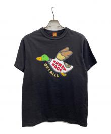 HUMAN MADE×KAWS（ヒューマンメイド×カウズ）の古着「半袖カットソー」｜ブラック