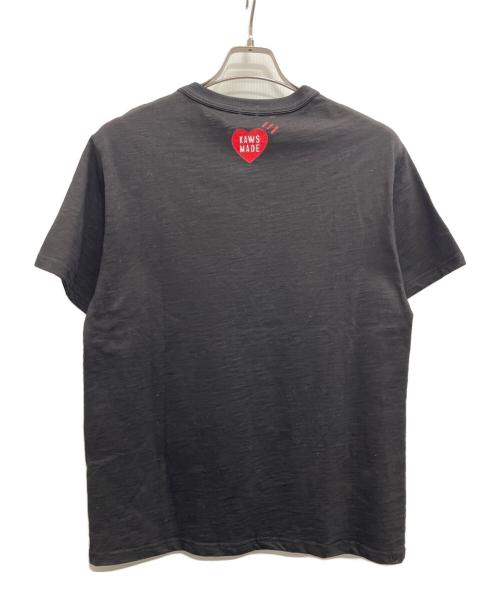 HUMAN MADE（ヒューマンメイド）HUMAN MADE (ヒューマンメイド) KAWS (カウズ) 半袖カットソー ブラック サイズ:表記無しの古着・服飾アイテム