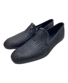 BOTTEGA VENETA（ボッテガベネタ）の古着「スリッポン」｜ブラック