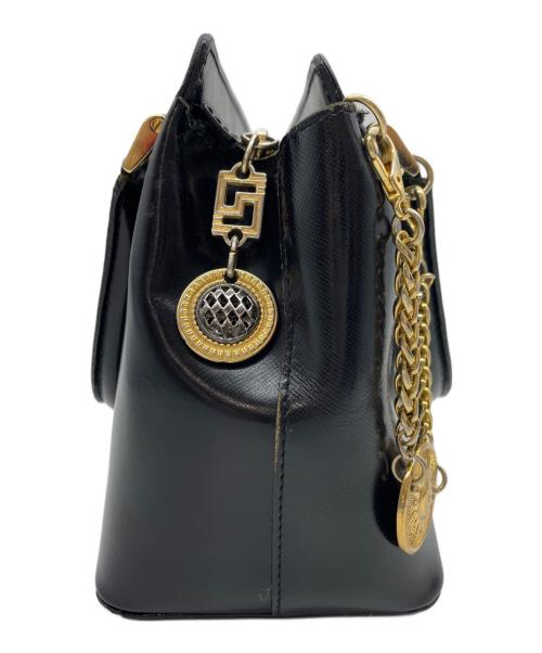 GIANNI VERSACE（ジャンニ・ヴェルサーチ）GIANNI VERSACE (ジャンニ・ヴェルサーチ) 2WAYバッグ ブラックの古着・服飾アイテム