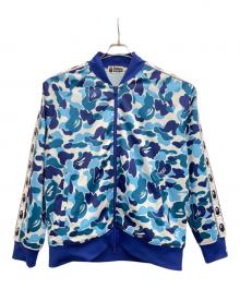 A BATHING APE B（ア・ベイシング・エイプ）の古着「トラックジャケット」｜ブルー