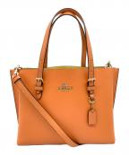 COACHコーチ）の古着「ショルダーバッグ」｜オレンジ