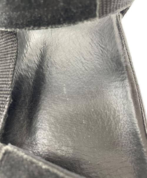 YOAK（ヨーク）YOAK (ヨーク) 厚底レザーサンダル ブラック サイズ:不明の古着・服飾アイテム