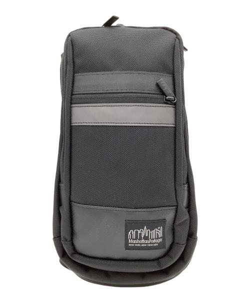 Manhattan Portage BLACK LABEL（マンハッタンポーテージ ブラックレーベル）Manhattan Portage BLACK LABEL (マンハッタンポーテージ ブラックレーベル) ボディバッグ ブラックの古着・服飾アイテム