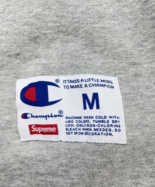 Champion（チャンピオン）Champion (チャンピオン) Supreme (シュプリーム) スウェット グレー サイズ:Mの古着・服飾アイテム