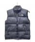 THE NORTH FACE（ザ ノース フェイス）の古着「ヌプシダウンベスト」｜ブルー