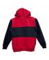 SUPREME (シュプリーム) Champion (チャンピオン) プルオーバーパーカー ブラック×レッド サイズ:Ｍ：14000円