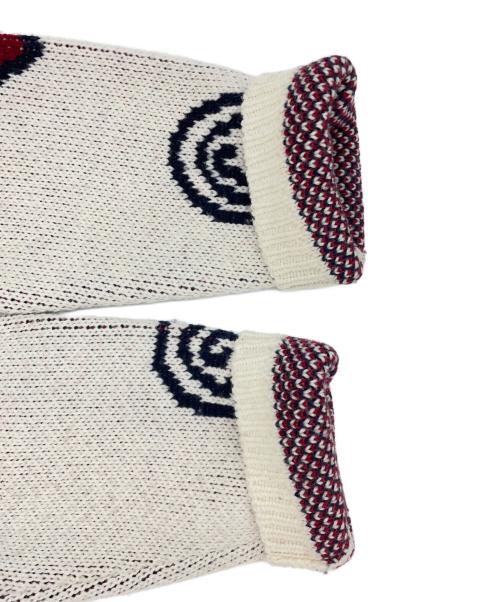 uniform experiment（ユニフォームエクスペリメント）uniform experiment (ユニフォームエクスペリメント) 厚手ニット ホワイト サイズ:FREEの古着・服飾アイテム