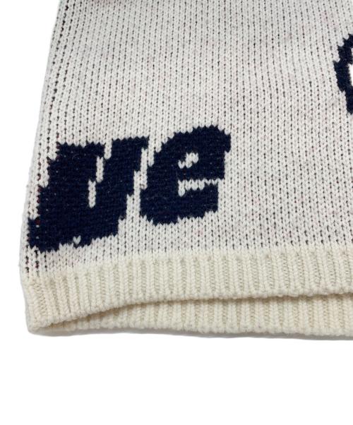 uniform experiment（ユニフォームエクスペリメント）uniform experiment (ユニフォームエクスペリメント) 厚手ニット ホワイト サイズ:FREEの古着・服飾アイテム