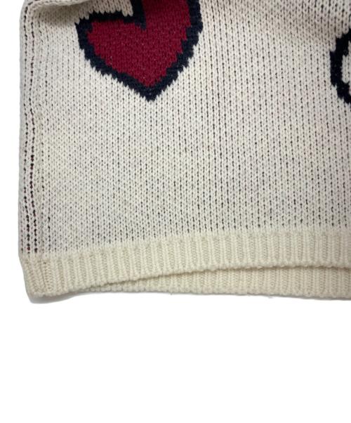 uniform experiment（ユニフォームエクスペリメント）uniform experiment (ユニフォームエクスペリメント) 厚手ニット ホワイト サイズ:FREEの古着・服飾アイテム