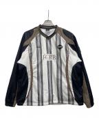 F.C.R.B.エフシーレアルブリストル）の古着「ナイロンピステ」｜ホワイト×ブラウン