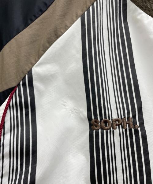 F.C.R.B.（エフシーレアルブリストル）F.C.R.B. (エフシーレアルブリストル) ナイロンピステ ホワイト×ブラウン サイズ:XLの古着・服飾アイテム