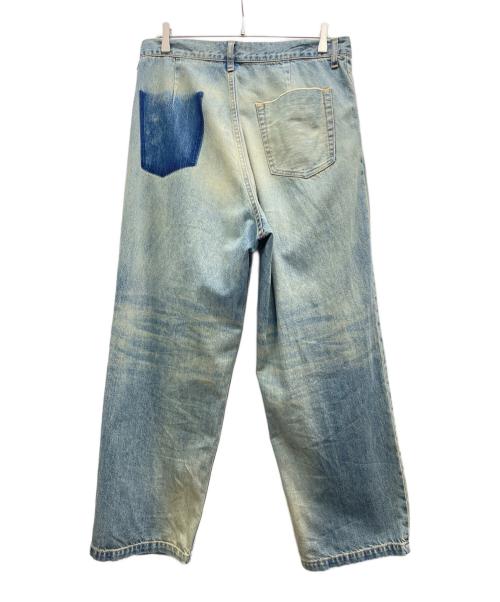 uniform experiment（ユニフォームエクスペリメント）uniform experiment (ユニフォームエクスペリメント) デニムパンツ ブルー サイズ:3の古着・服飾アイテム