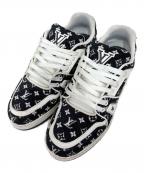 LOUIS VUITTONルイ ヴィトン）の古着「スニーカー LVトレイナー」｜ブラック