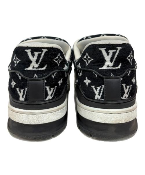 LOUIS VUITTON（ルイ ヴィトン）LOUIS VUITTON (ルイ ヴィトン) スニーカー LVトレイナー ブラック サイズ:US8の古着・服飾アイテム