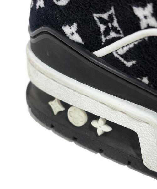 LOUIS VUITTON（ルイ ヴィトン）LOUIS VUITTON (ルイ ヴィトン) スニーカー LVトレイナー ブラック サイズ:US8の古着・服飾アイテム