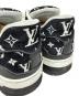 中古・古着 LOUIS VUITTON (ルイ ヴィトン) スニーカー LVトレイナー ブラック サイズ:US8：60000円
