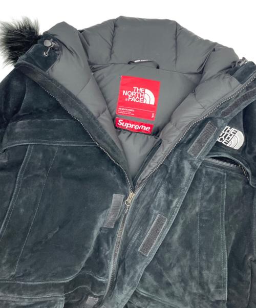 THE NORTH FACE（ザ ノース フェイス）THE NORTH FACE (ザ ノース フェイス) SUPREME (シュプリーム) ダウンジャケット ブラック サイズ:SPの古着・服飾アイテム