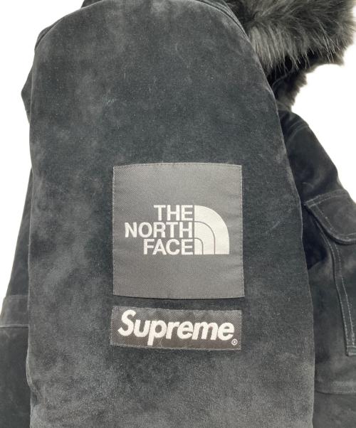 THE NORTH FACE（ザ ノース フェイス）THE NORTH FACE (ザ ノース フェイス) SUPREME (シュプリーム) ダウンジャケット ブラック サイズ:SPの古着・服飾アイテム