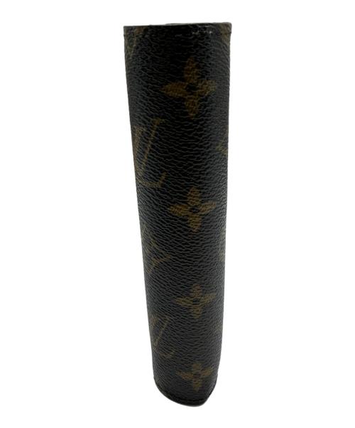 LOUIS VUITTON（ルイ ヴィトン）LOUIS VUITTON (ルイ ヴィトン) 2つ折り財布 モノグラム ポルトパピエ・ジップ ブラウンの古着・服飾アイテム