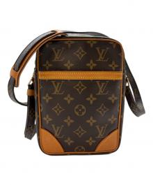 LOUIS VUITTON（ルイ ヴィトン）の古着「ショルダーバッグ モノグラム ダヌーヴ」｜ブラウン